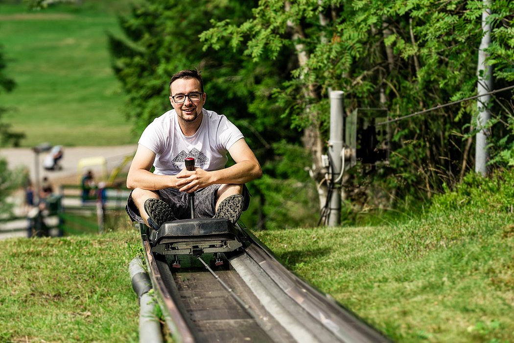 Sommerrodelbahn Freizeitpark Ausflugsziel Erlebnisberg Altenberg