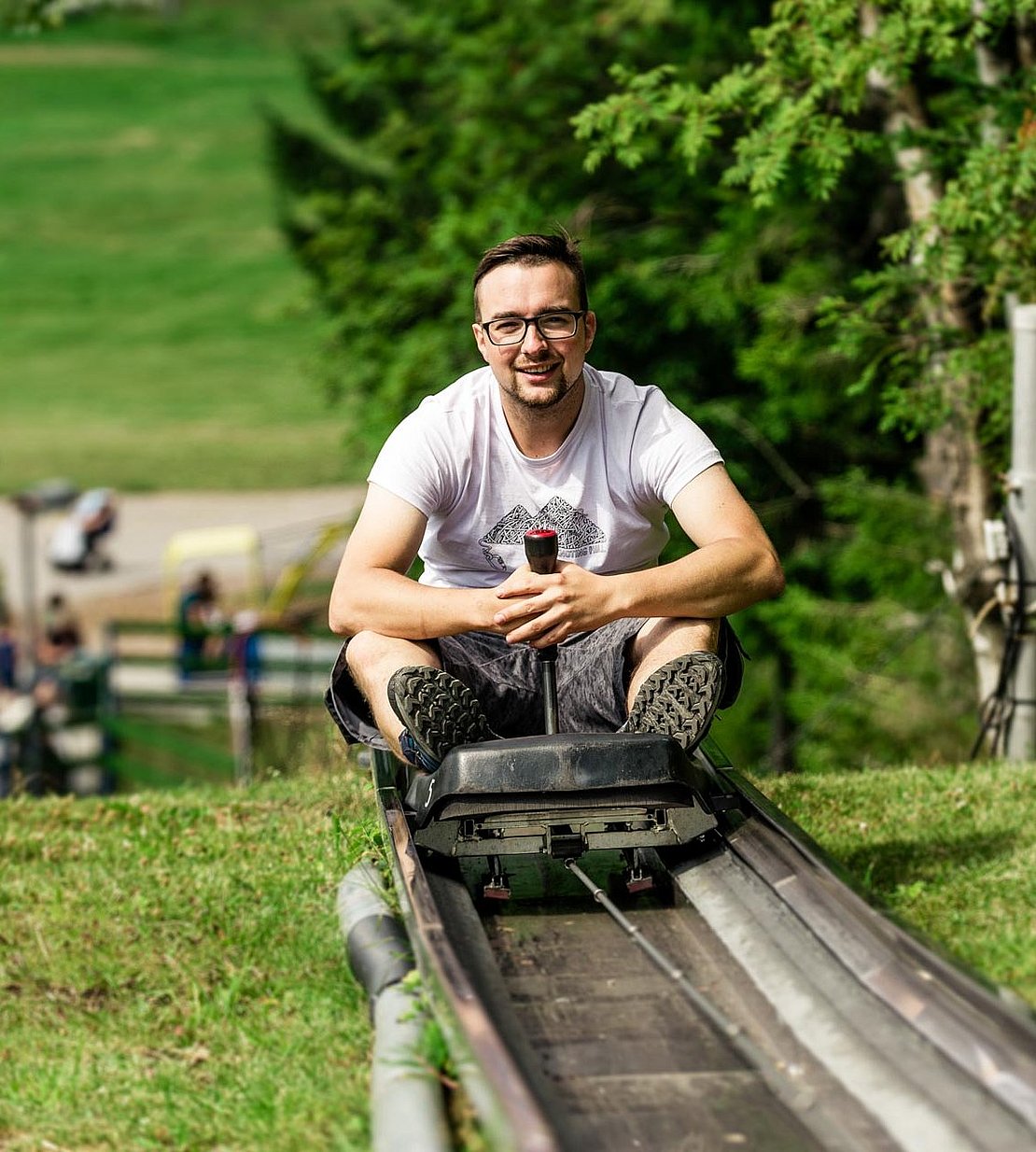 Sommerrodelbahn Freizeitpark Ausflugsziel Erlebnisberg Altenberg