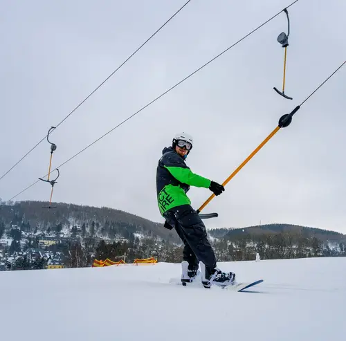 Pistenplan Skilifte Abfahrten Skigebiet Erlebnisberg Altenberg