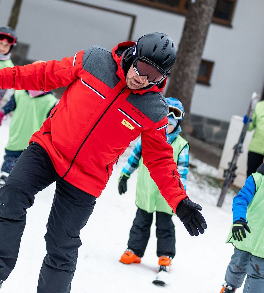 Ski-Schule Snowboard fahren lernen Erlebnisberg Altenberg