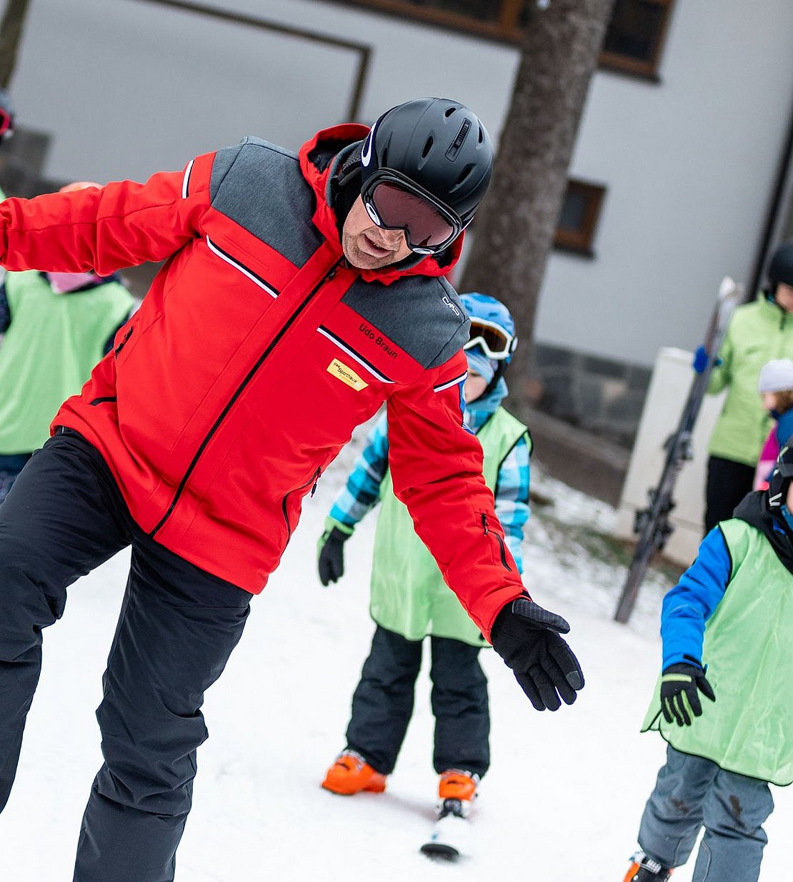 Ski-Schule Snowboard fahren lernen Erlebnisberg Altenberg