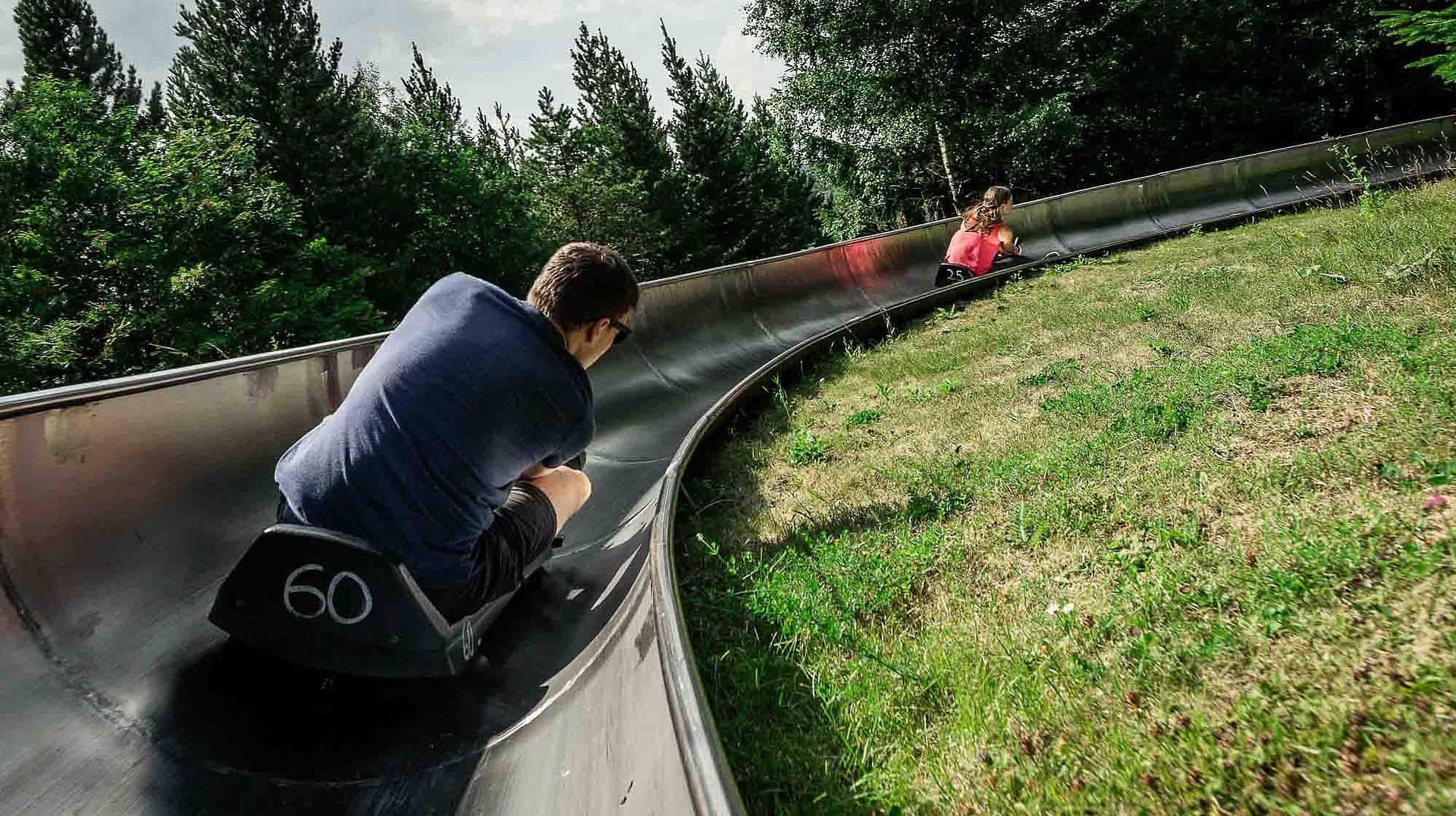 Erlebnisberg Altenberg Freizeitpark 🤩 Sommerrodelbahn