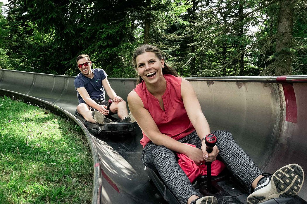 Sommerrodelbahn Freizeitpark Ausflugsziel Erlebnisberg Altenberg