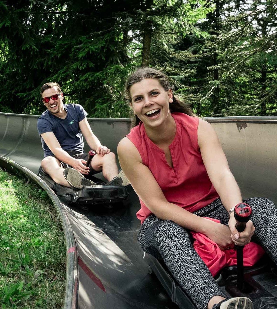 Sommerrodelbahn Freizeitpark Ausflugsziel Erlebnisberg Altenberg